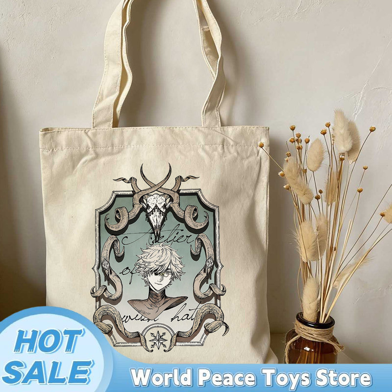 Japanese Fan - Bolsa de compras de lona con