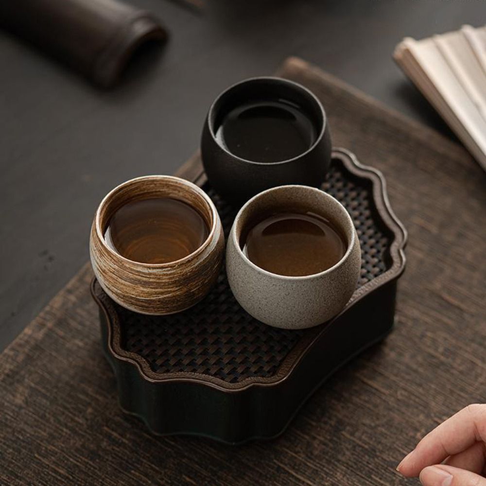Japanese Pottery - Taza de té de gres japonesa