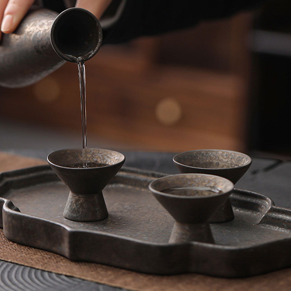 Japanese Pottery - Taza de vino de cerámica japonesa,