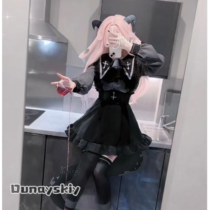 Japanese Fan - CR6.16* Disfraz de Cosplay del Conjunto