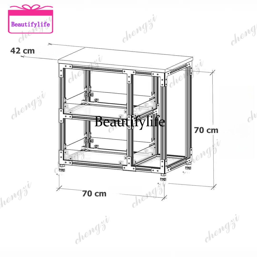 Mueble de té con perfil de alu - Japanese Tea reseña y precio