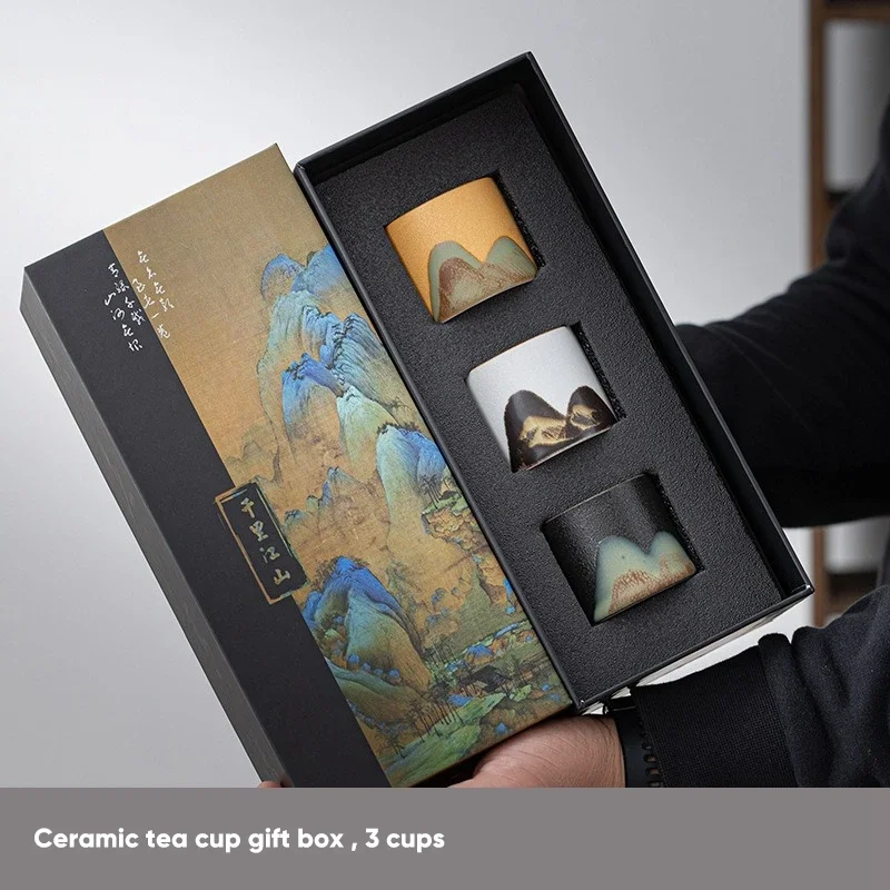 Caja de regalo, taza de té de  - Japanese Pottery reseña y precio