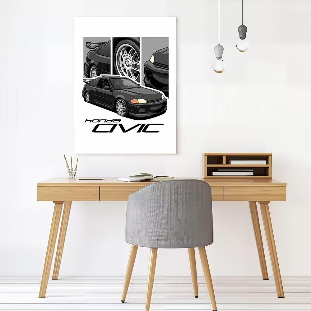 Póster de lienzo de coche japo - Japanese Fan reseña y precio