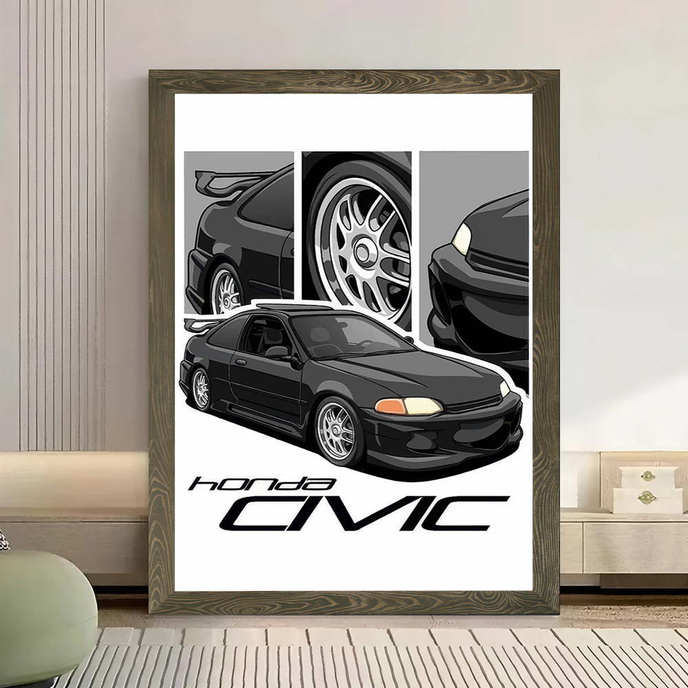 Póster de lienzo de coche japo - Japanese Fan reseña y precio