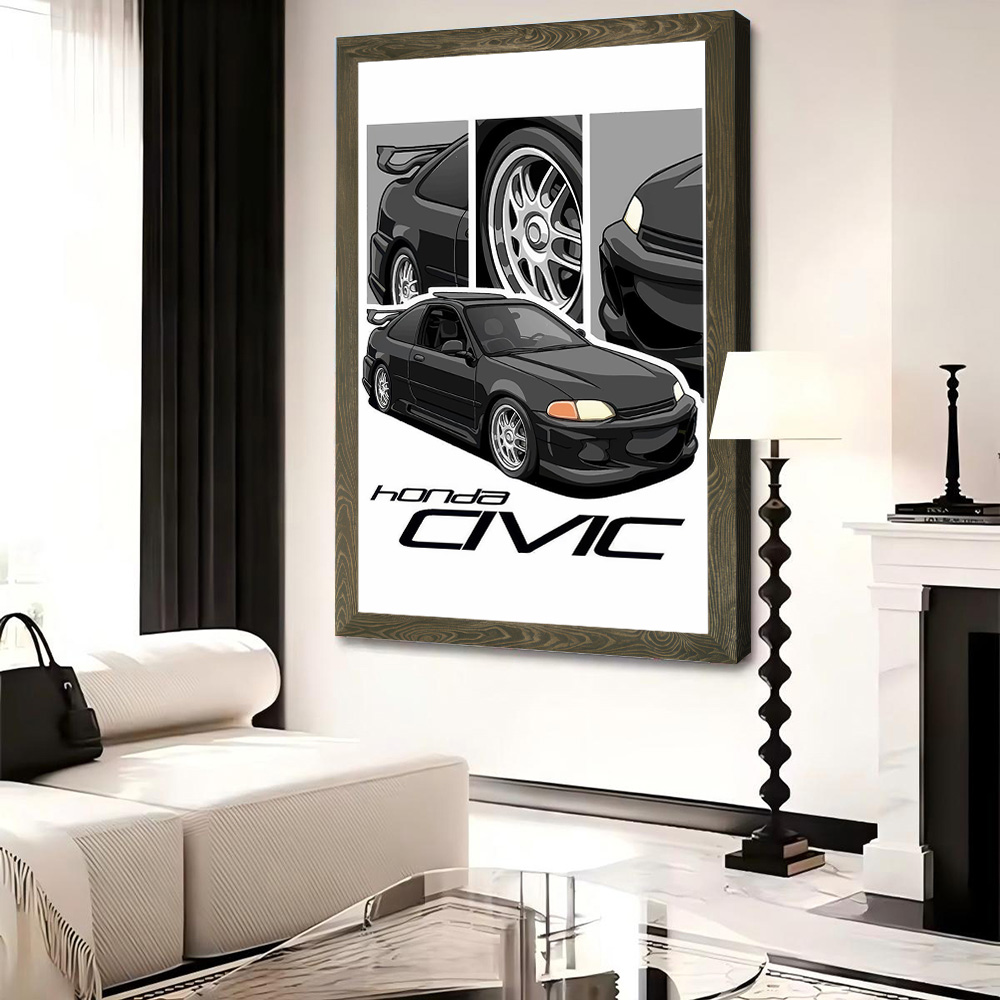 Póster de lienzo de coche japo - Japanese Fan reseña y precio