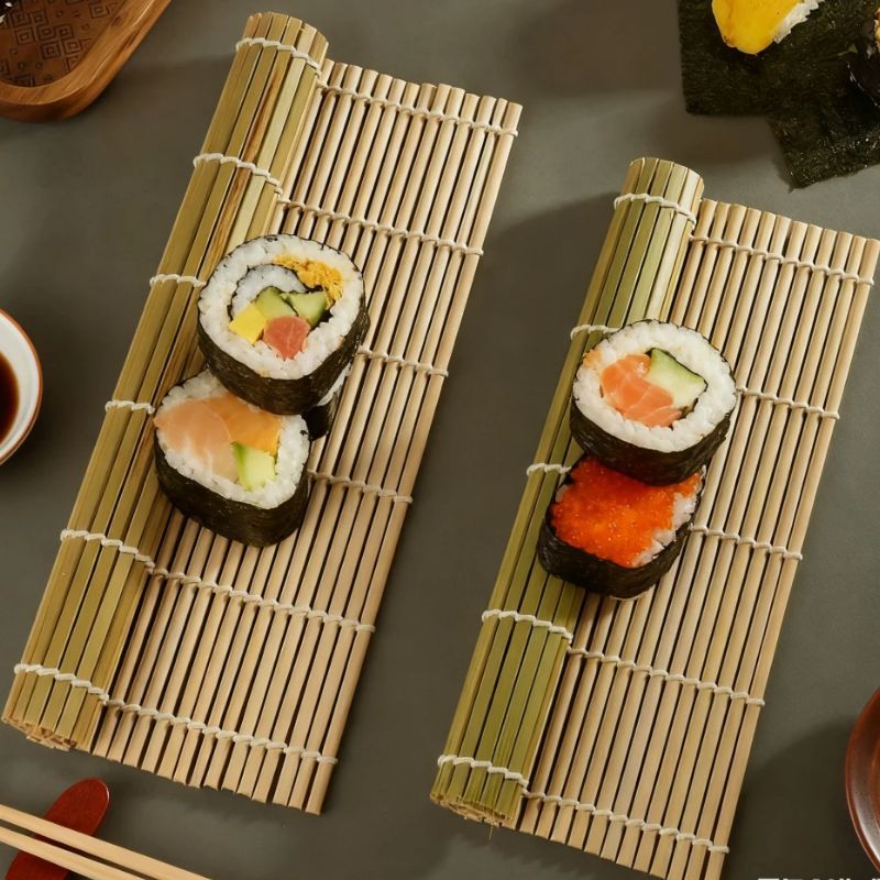 Estera para Sushi de bambú Nat - Sushi Making Kit reseña y precio