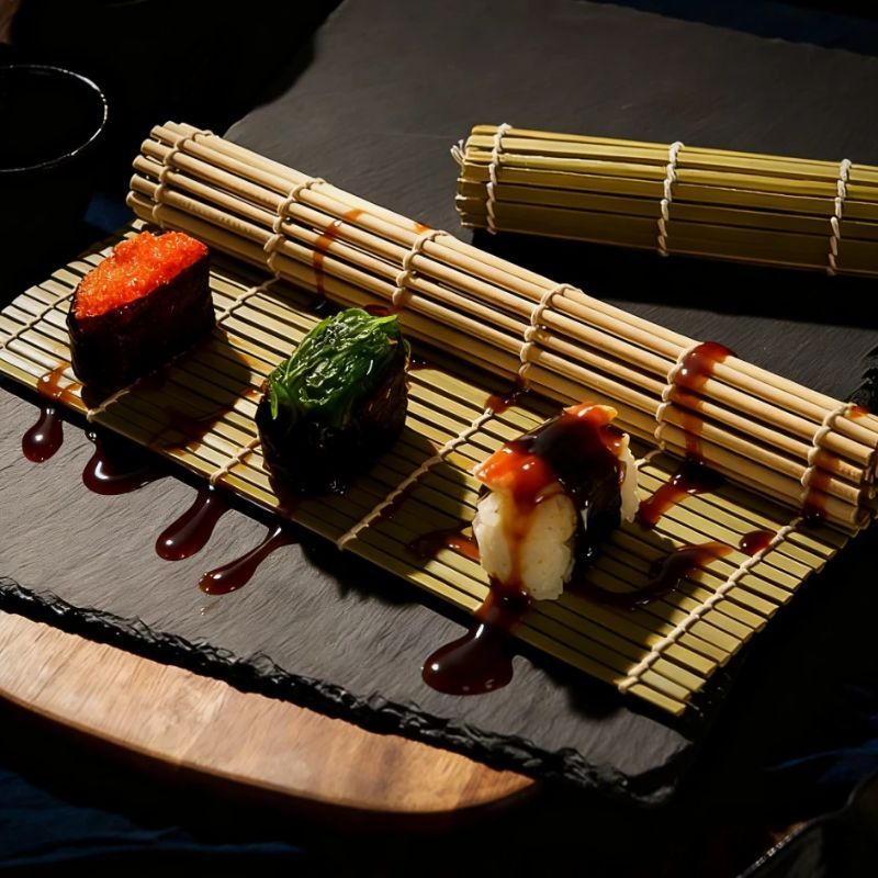 Estera para Sushi de bambú Nat - Sushi Making Kit reseña y precio