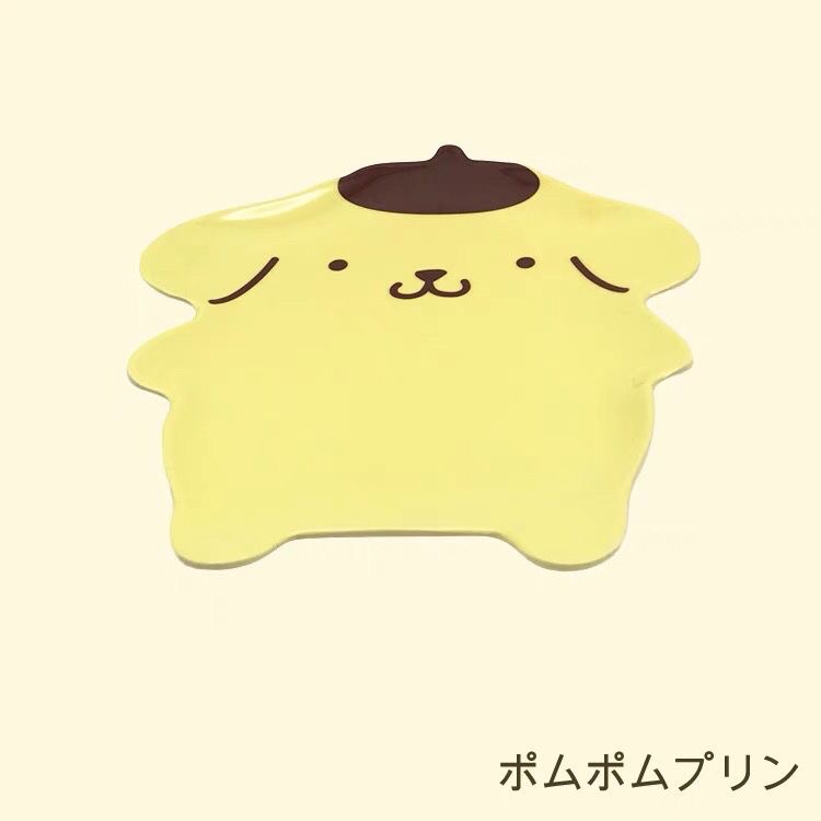 Plato con forma de Pompompurin - Japanese Snacks reseña y precio