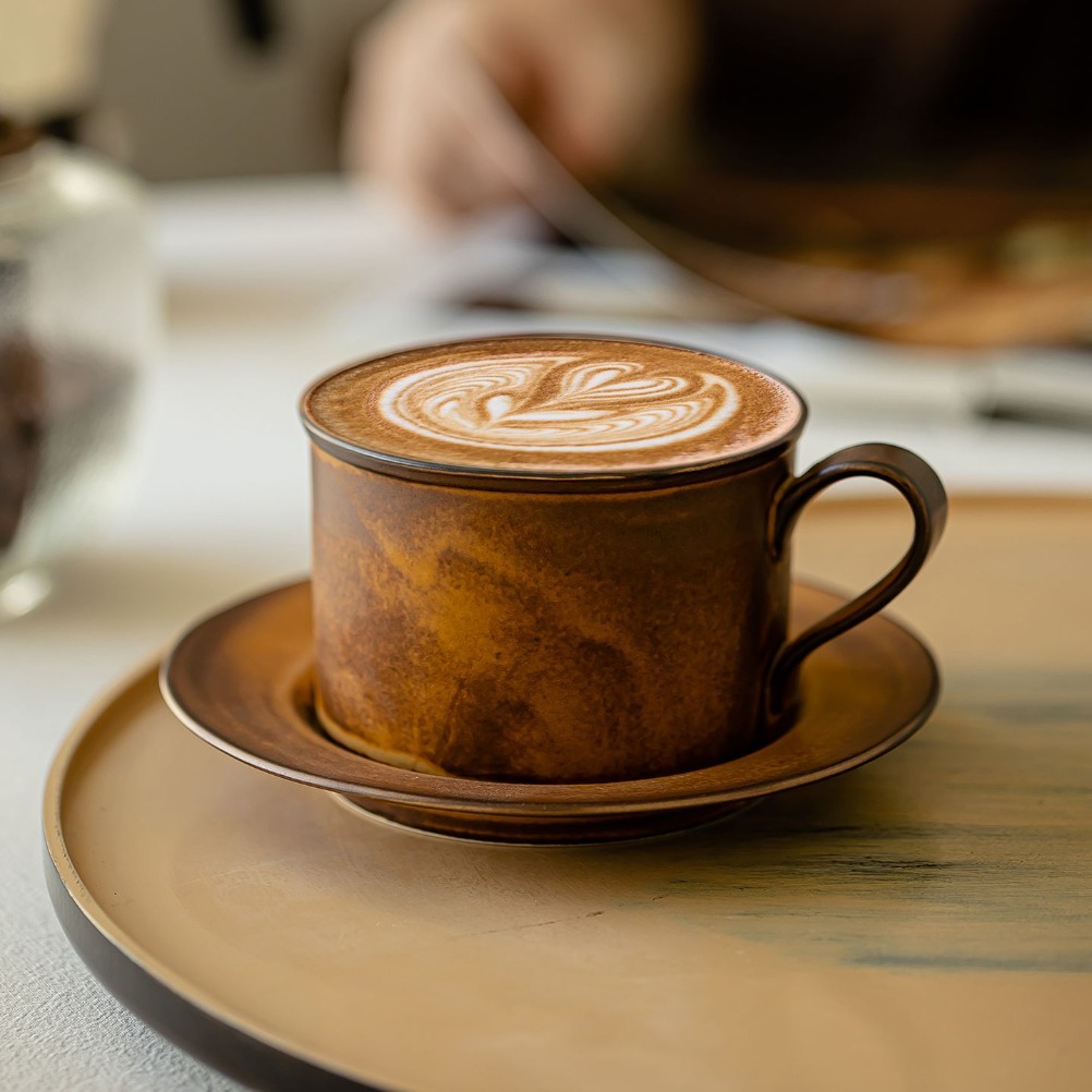 Juego de Taza y Plato de Café  - Japanese Pottery reseña y precio