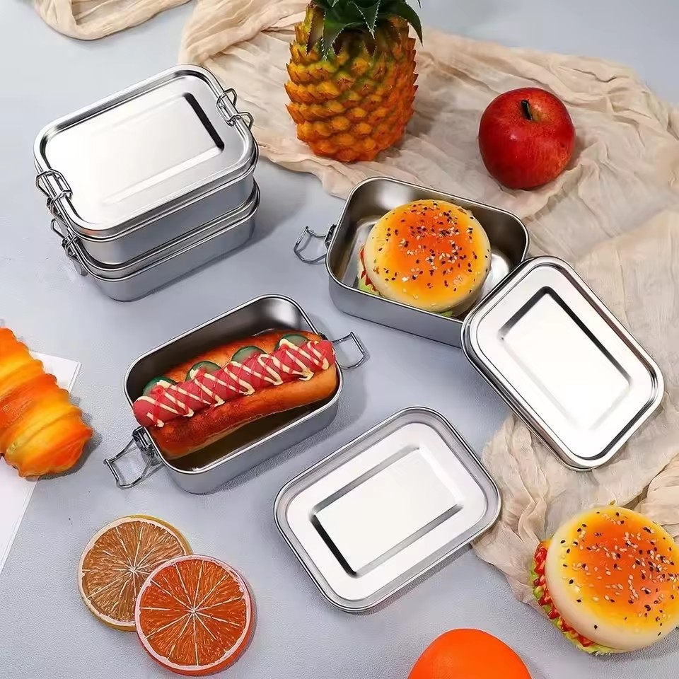 Lonchera Cuadrada de Acero Ino - Bento Box reseña y precio