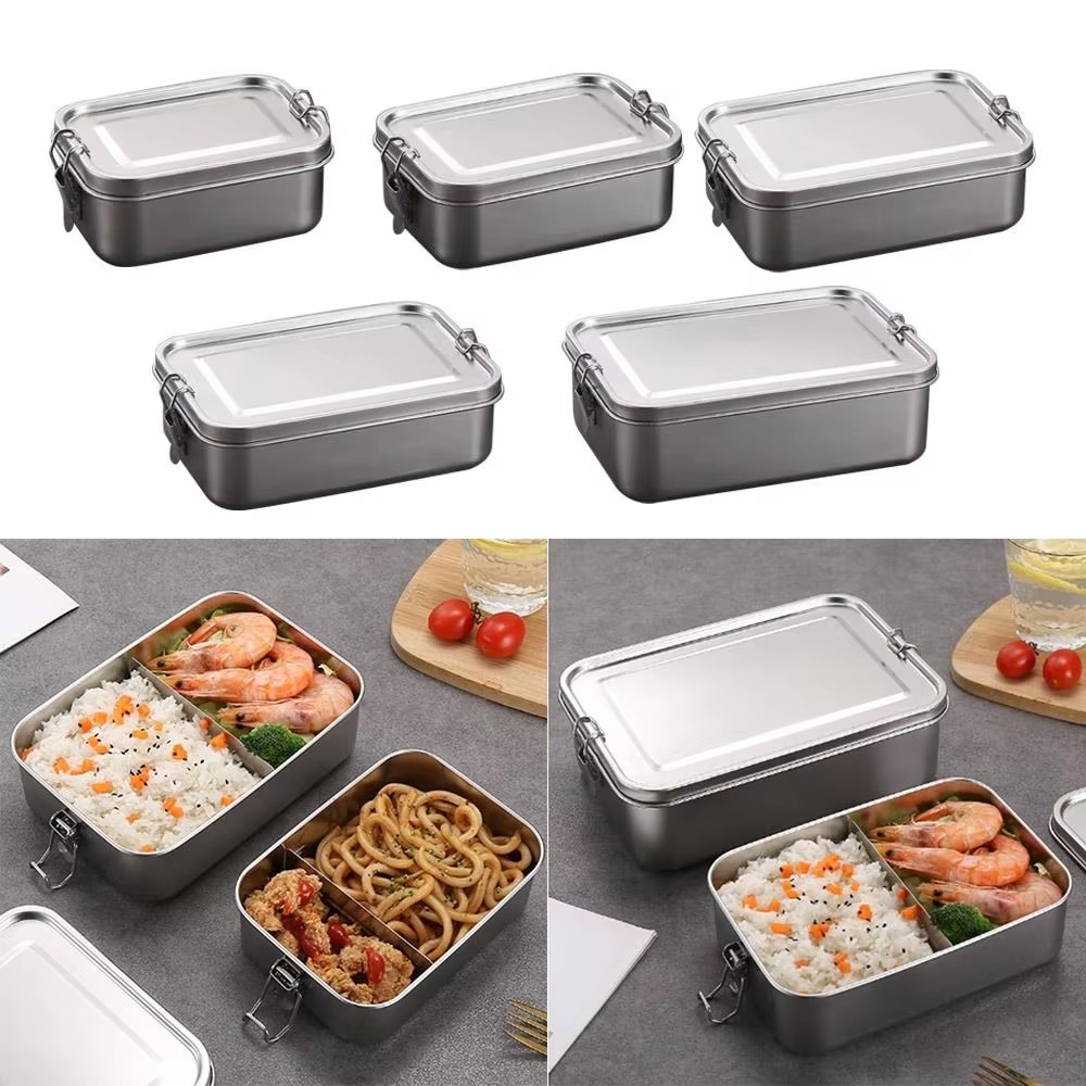 Lonchera Cuadrada de Acero Ino - Bento Box reseña y precio
